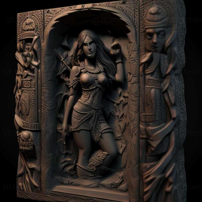 3D модель Гра Tomb Raider 3 The LoArtifact (STL)
